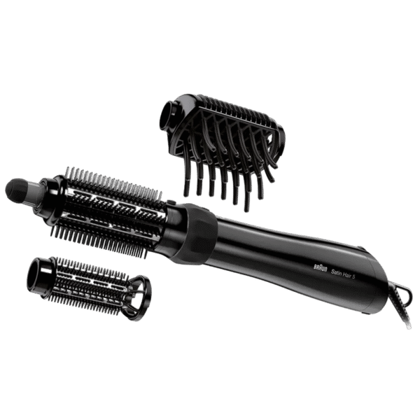 Uscător de păr-perie Braun Satin Hair 5 AS530, 1000W, Negru
