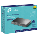 Comutator PoE TP-LINK TL-SF1008P, 4x IEEE 802.3af/at - imagine 3