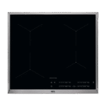 Plită cu inducție AEG IKB64431XB, Negru