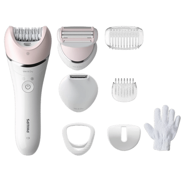 Epilator Philips BRE721/00, Alb | Roz