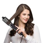 Uscător de păr-perie Braun Satin Hair 3 AS330, 400 W, Negru - imagine 11