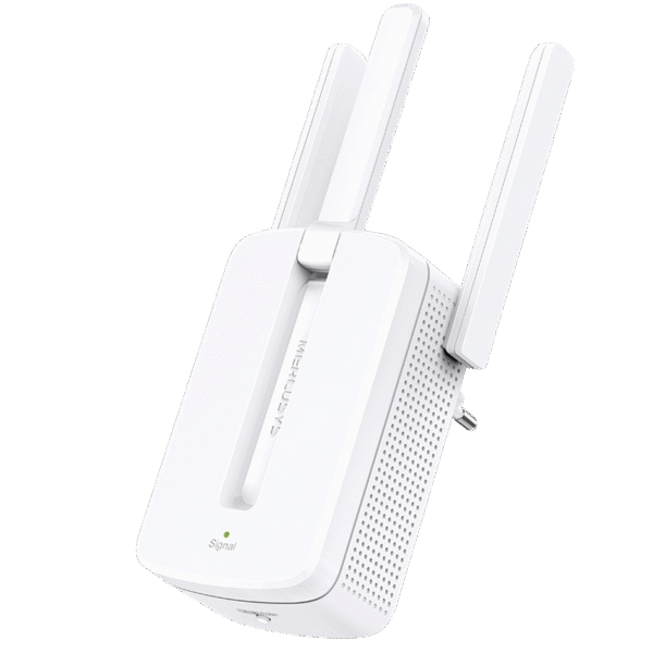 Amplificator de semnal Wi‑Fi MERCUSYS MW300RE, 300 Mbps, Alb