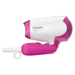 Uscător de păr compact Philips DryCare Essential BHD003/00, 1400 W, Alb | Roz - Image 14