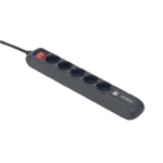 Prelungitor electric Energenie SPG5-U2-5, 5 Prize, 1,5m, Negru