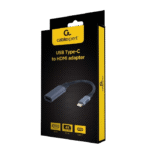 Cablu Video Cablexpert A-USB3C-HDMI-01, USB Type-C (M) - HDMI, 0,15m, Gri - Image 2