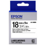 Cartuş de bandă Epson LK-5WBN, 18 mm x 9 m - Image 2