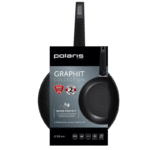 Tigaie Polaris Graphit-24F, 24cm, Grafit - imagine 2