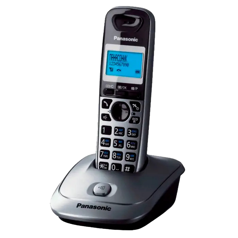 6cdf0d14-6269-4954-a50f-8cd6187f2d43 Telefon DECT Panasonic KX-TG2511, Metalic - Image 1