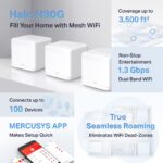 Sistem Wi-Fi Mesh MERCUSYS Halo H30G (3-pack), Alb - imagine 7