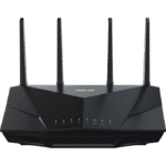 Router fără fir ASUS RT-AX5400, Negru