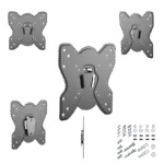 Suport fixat pe perete Gembird WM-42F-03, Negru - Image 2