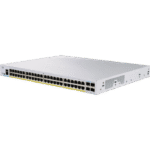 48-port Gigabit Full PoE Managed Switch Cisco CBS350-48FP-4G, 4 x 1G SFP