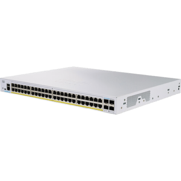48-port Gigabit Full PoE Managed Switch Cisco CBS350-48FP-4G, 4 x 1G SFP