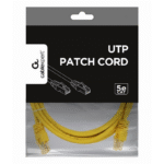 Patch cord Cablexpert PP12-3M/Y, CAT5e UTP, 3m, Galben - Image 4