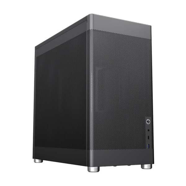 Carcasă PC Gamemax MeshBox Pro BK, Midi-Tower, Fără PSU, Negru