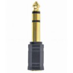 Audio Adaptor Cablexpert A-6.35M-3.5F, 6.35mm 3-pin (M) - 3.5mm 3-pin (F), Negru - imagine 8