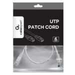 Patch cord Cablexpert PP6U-0.5M, Cat6 UTP, 0,5m, Gri - imagine 4