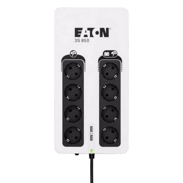 Sursă de alimentare neîntreruptibilă Eaton 3S850D, Offline, 850VA, Turn