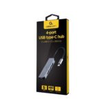 Adaptor Hub Gembird UHB-CM-U3P1U2P3-01, Argintiu - imagine 2
