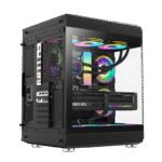 Carcasă PC Gamemax HYPE, Midi-Tower, Fără PSU, Negru - imagine 5