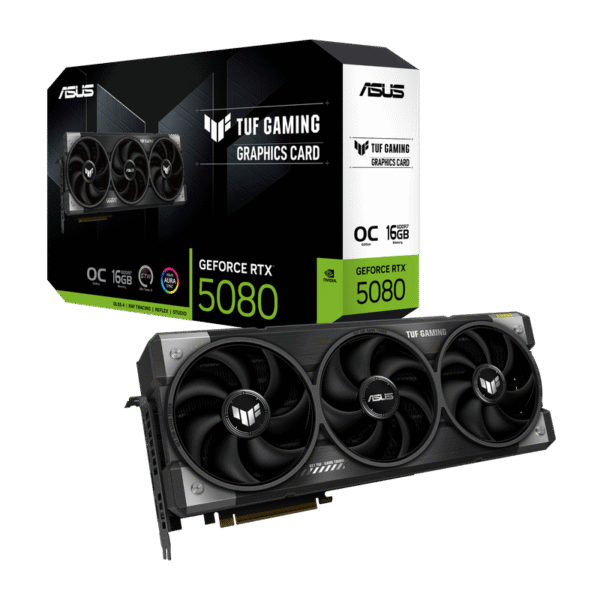 Placă Video ASUS TUF Gaming RTX5080, 16GB GDDR7 256bit