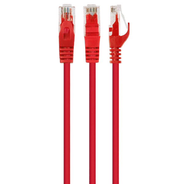 Patch cord Cablexpert PP6U-5M/R, Cat6 UTP, 5m, Roșu