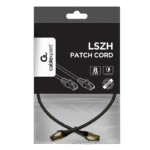 Patch cord Cablexpert PP8-LSZHCU-BK-0.5M, Cat8 S/FTP, 0,5m, Negru - imagine 2