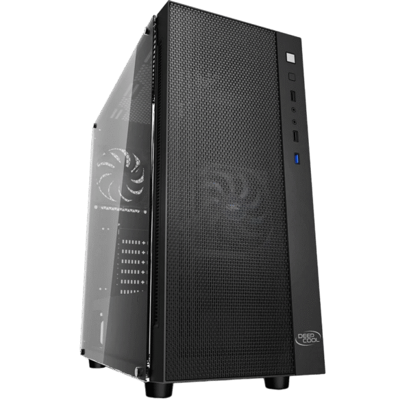 Carcasă PC Deepcool MATREXX 55 MESH, Midi-Tower, Fără PSU, Negru