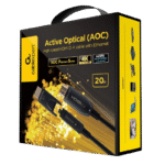 Cablu Video Cablexpert CCBP-HDMID-AOC-20M, HDMI D (M) - HDMI A (M), 20 m, Negru - Image 4