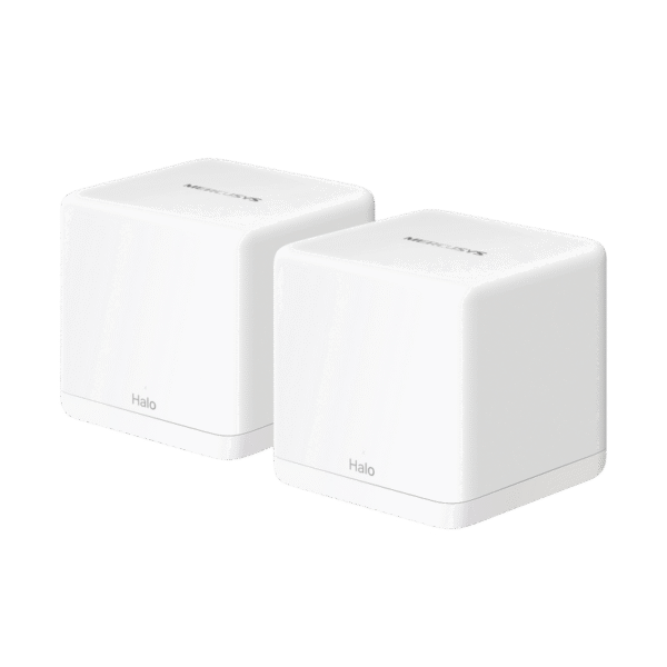 Sistem Wi-Fi Mesh MERCUSYS Halo H60X(2-pack), Wi-Fi, Alb