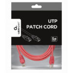 3m, Patch Cord  Pink, PP12-3M/RO, Cat.5E, Cablexpert, molded strain relief 50u" plugs - Image 4