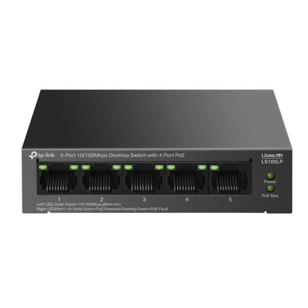 Comutator PoE TP-LINK LS105LP, 4x IEEE 802.3af