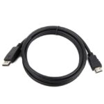 Cablu Video Cablexpert CC-DP-HDMI-5M, DisplayPort (M) - HDMI (M), 5m, Negru - imagine 2