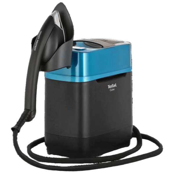 Fier de călcat cu generator de abur Tefal UT2020E0, Negru Albastru