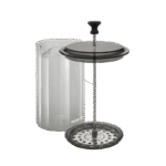 Cafetiera French Press Polaris Graphit-1000FP, 1L, Grey - Image 7