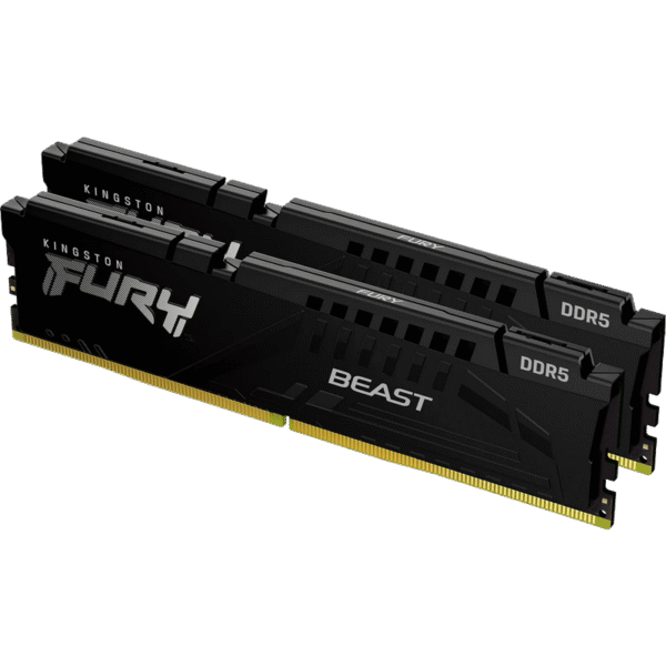 Memorie RAM Kingston FURY Beast, DDR5 SDRAM, 5200 MHz, 16GB, KF552C36BBEK2-16