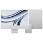 Computer All-in-One Apple iMac A2874, 24", M3 with 8-core CPU and 8-core GPU, 16GB/512GB, macOS Sonoma, Argintiu - Image 3