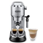 Cafetiera manuala DeLonghi Dedica Pump Espresso, 1300W, Argintiu - imagine 8