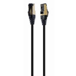 Patch cord Cablexpert PP8-LSZHCU-BK-0.5M, Cat8 S/FTP, 0,5m, Negru - imagine 6