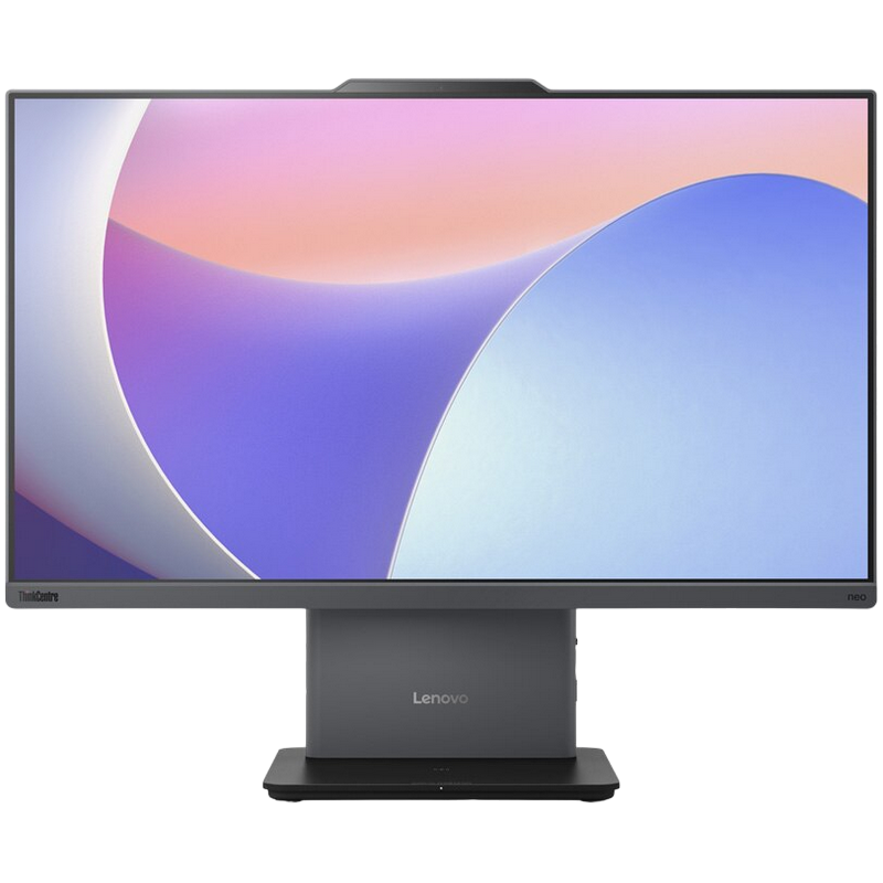 8174da08-c1d1-4593-94be-620e8248ebd2 Computer All-in-One Lenovo ThinkCentre neo 50a Gen 5, 23,8", Intel Core i5-13420H, 16GB/512GB, Fără SO, Luna Grey - Image 1