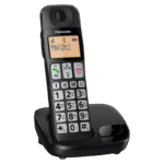 Telefon DECT Panasonic KX-TGE110, Negru - Image 4