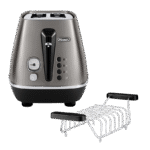 Toaster DeLonghi CTIN2103.TB, Titanium Black