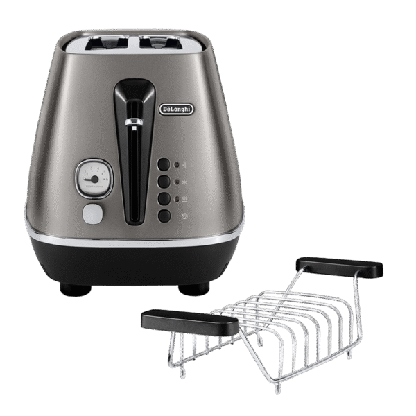 Toaster DeLonghi CTIN2103.TB, Titanium Black