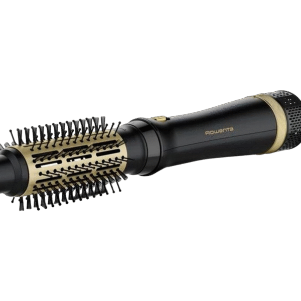 Uscător de păr-perie Rowenta CF6330F0, 800W, Negru/Auriu