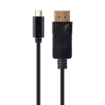 Cablu Video Cablexpert A-CM-DPM-01, USB Type-C (M) - DisplayPort (M), 2 m, Negru