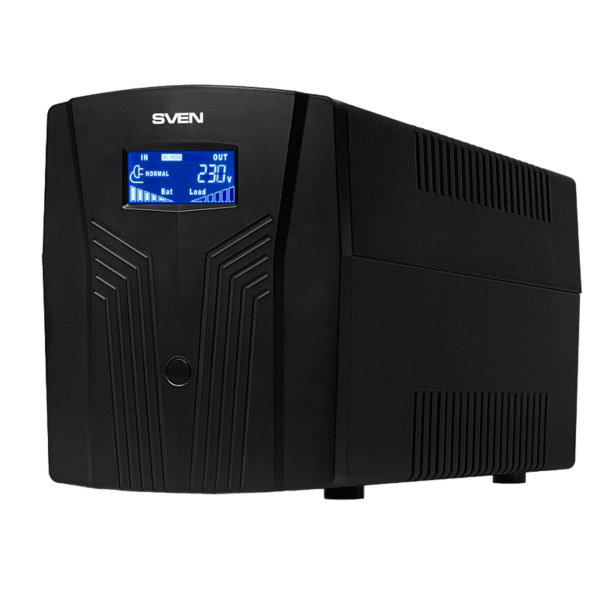 Sursă de alimentare neîntreruptibilă SVEN Pro 1500 LCD, Linear-interactiv, 1500VA, Turn