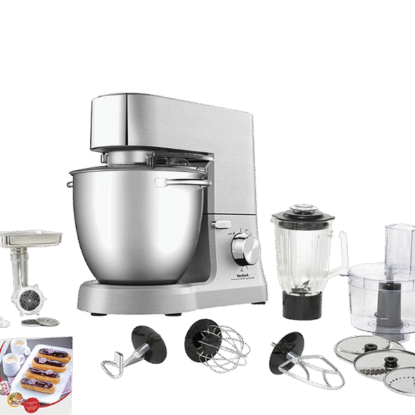 Robot de bucătărie Tefal QB813D38, Oțel inoxidabil