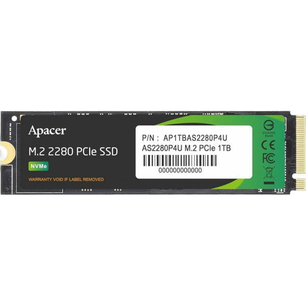Unitate SSD Apacer AS2280P4U, 1024GB, AP1TBAS2280P4U-1