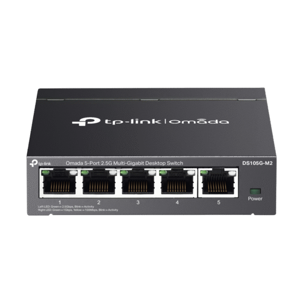 Switch de rețea TP-LINK DS105G-M2, 5x 10/100/1000/2500 Mbps
