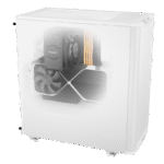 Carcasă PC be quiet! Pure Base 501 Airflow, Midi-Tower, Fără PSU, Alb - Image 4